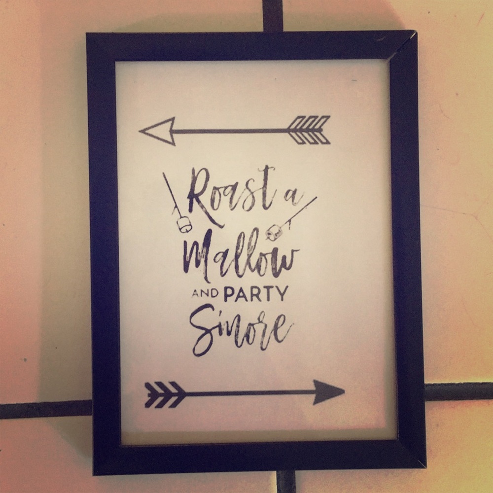 5x7 Tribal Party Signs